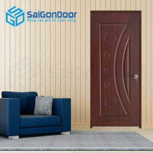 Cửa Gỗ HDF Veneer 1K cam xe