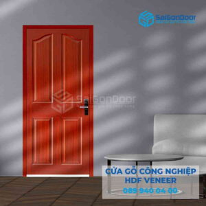 Cửa Gỗ HDF veneer 4A Cam xe