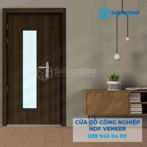 Cửa Gỗ MDF Laminate 2P1G1