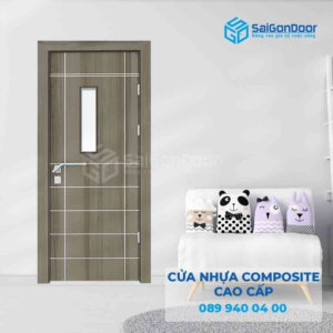 Cửa Nhựa Composite SGD 26CSG1s
