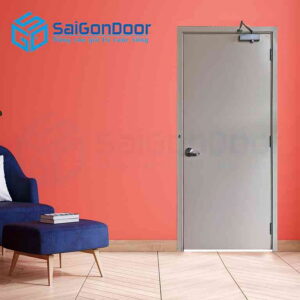 Cửa Thép Chống Cháy P1 xam trang dung cui cho hoi thuy luc