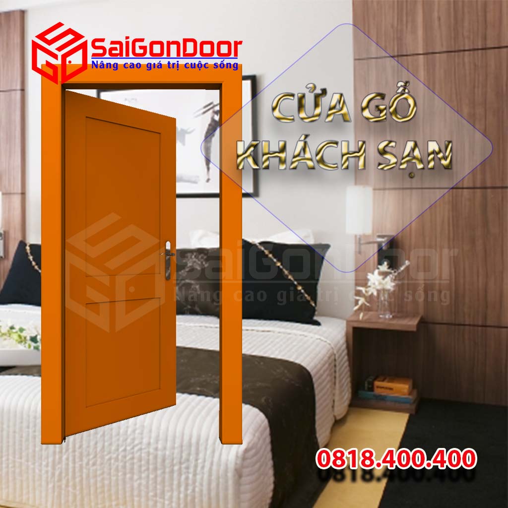 SaiGonDoor đơn vị chuyên cung cấp thi công cửa gỗ khách sạn