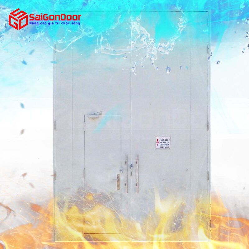 Các mẫu cửa thép chống cháy tại SaiGonDoor có mức giá cạnh tranh so với các loại cửa khác