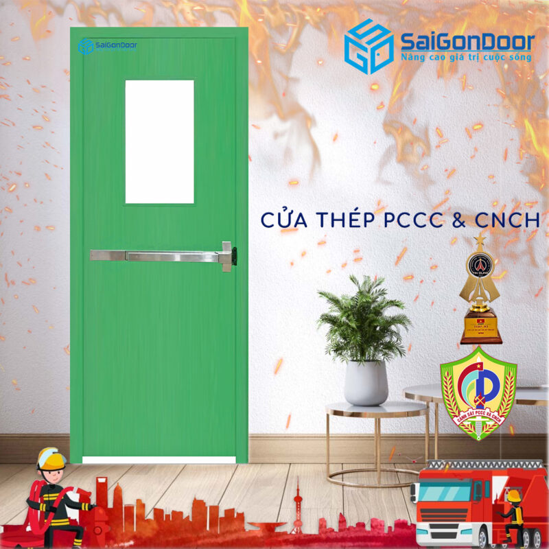 Cửa thép chống cháy – SaiGonDoor