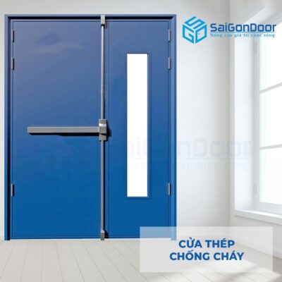 Cua thep chong chay 2P1G1 xanh duong.png 1