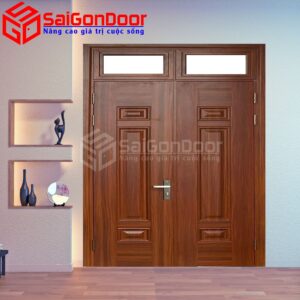 Cửa Thép Vân Gỗ SGD-KM.TVG-4C.12