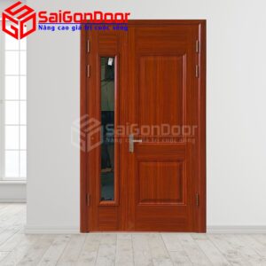 Cửa Thép Vân Gỗ SGD-KM.TVG-2CL-2