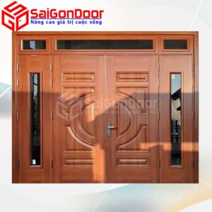 Cửa Thép Vân Gỗ SGD-KM.TVG-4C.13
