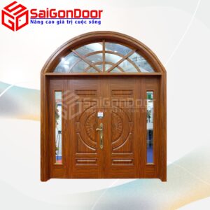 Cửa Thép Vân Gỗ SGD-KM.TVG-4C.17