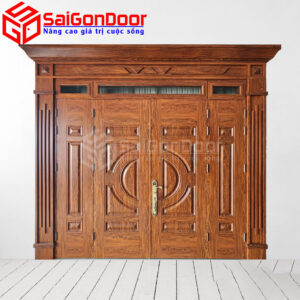 Cửa Thép Vân Gỗ SGD-KM.TVG-4C.31