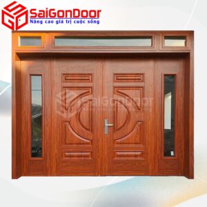 Cửa Thép Vân Gỗ SGD-KM.TVG-4C.32