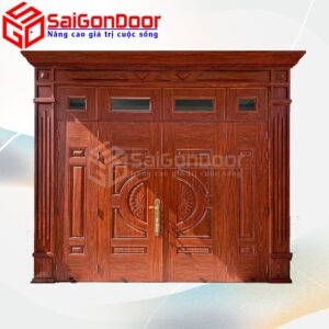 Cửa Thép Vân Gỗ SGD-KM.TVG-4C.4
